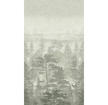 Tapet med skogsmotiv och hjortar