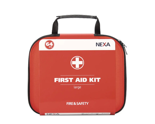 Stor första hjälpen väska med 64 delar