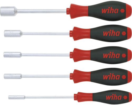 Wiha skruvmejselset med mutterhuvud