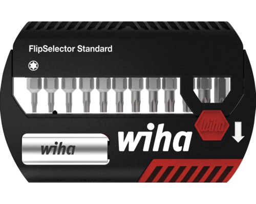 Wiha FlipSelector Standard bitsats med olika bits