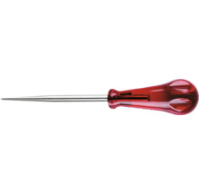 Syl med stålspets och plasthandtag