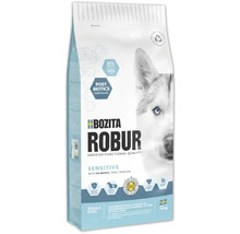 Bozita Robur Sensitive torrfoder för vuxna hundar med ren, 12 kg