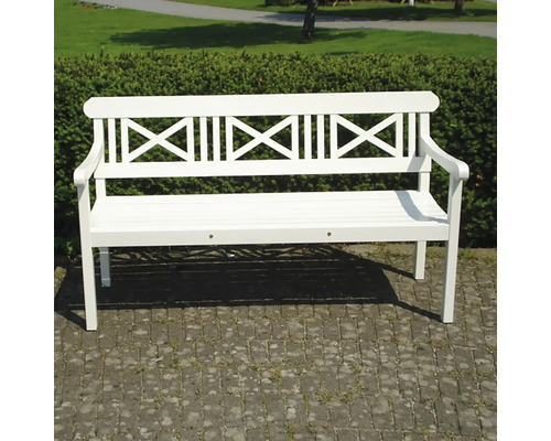 Soffa EDEN WOOD Holmsund 3-sits furu vit utan dyna