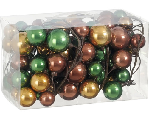 Julgranskulor i transparent förpackning