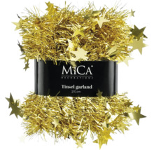 Glittergirlang med stjärnor, 270 centimeter lång