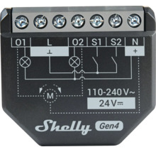 Kopplingsschema Shelly Gen4