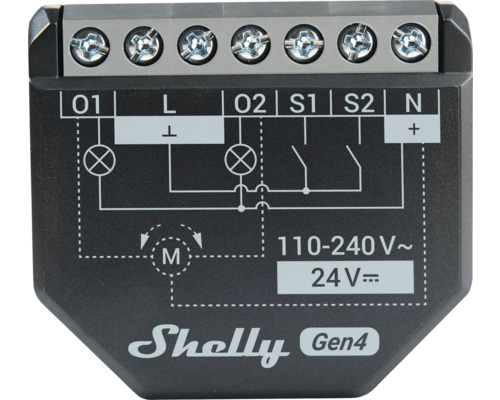 Kopplingsschema Shelly Gen4
