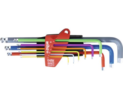 Wiha insexnyckelset med kulhuvud