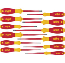 Wiha skruvmejselset med olika skruvmejslar