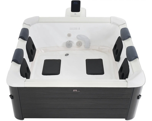 MSpa bubbelpool med integrerad styrning och flera sittplatser