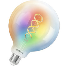 Glödlampa med glödtråd Osram logotyp