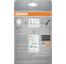 Osram Smart Filament Globe125 40 E27 Multicolor lampa kompatibel med Matter och Smart Home-system