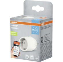 Osram Smart+ kontakt EU i produktförpackning med smartphoneintegration