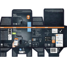 Förpackning för ett Osram Smart+ Compact utomhusuttag för EU.