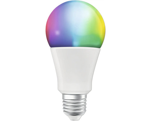 LED-lampa med olika färger