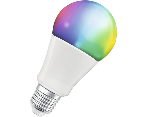 LED-lampa med E27-sockel och färgbyte