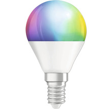 LED-lampa med E14-sockel och färgbyte