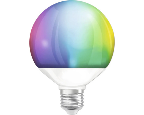 Smart LED-lampa med E27-sockel och färgväxling