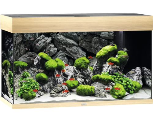 Akvarium JUWEL Rio 125 LED ljust trä