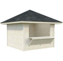 Paviljong PALMAKO Bianca set 104 8,3m² doppimpregnerad
