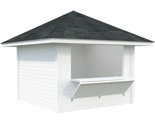Paviljong PALMAKO Biancaset 104 8,3m² vit