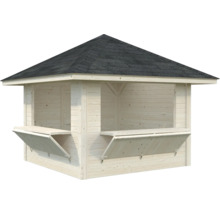 Paviljong PALMAKO Bianca set 105 8,3m² obehandlad
