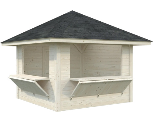 Paviljong PALMAKO Bianca set 105 8,3m² obehandlad
