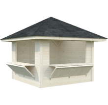 Paviljong PALMAKO Bianca set 105 8,3m² doppimpregnerad