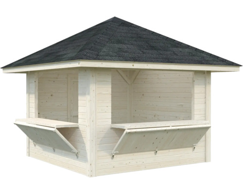 Paviljong PALMAKO Bianca set 105 8,3m² doppimpregnerad