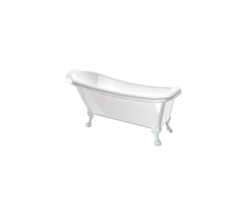 Fristående badkar NORO Old England 156 vit slät ovalt vita lejontassar 720x1560 mm 7307719 Fristående badkar NORO Old England 156 vit slät ovalt vita lejontassar 720x1560 mm 7307719