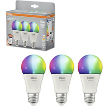 Osram Smart+ Classic A 60 E27 Multicolor, trepack LED-lampor