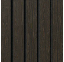 Träfasad med spont och not