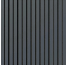 Fasadbeklädnad med raka paneler