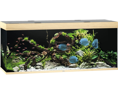Akvarium JUWEL Rio 450 LED ljust trä