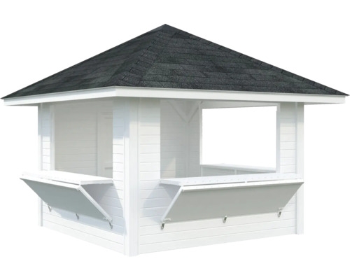 Paviljong PALMAKO Biancaset 106 8,3m² vit