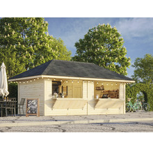 Paviljong PALMAKO Bianca set 111 16,6m² obehandlad