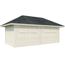 Paviljong PALMAKO Bianca set 111 16,6m² obehandlad