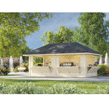 Paviljong PALMAKO Bianca set 112 16,6m² obehandlad