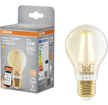 Osram Smart+ Filament Classic A 53 E27 dimbar LED-lampa med förpackning