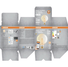 Osram Smart Filament Globe 125 53 E27 dimbar förpackning