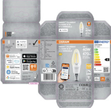 Osram Smart+ Filament Classic B 40 E14 dimbar förpackning