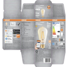 Osram Smart Filament Edison 53 E27 dimbar glödlampa förpackning