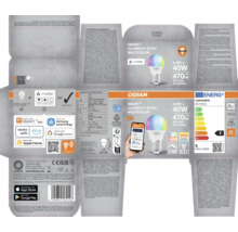 Förpackning för Osram Smart+ Classic P 40 E27 Multicolor lampa