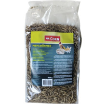 Förpackning torkade mjölmaskar från Mr. Corn, 500 gram