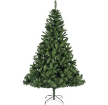 Konstgjord julgran på ett stativ