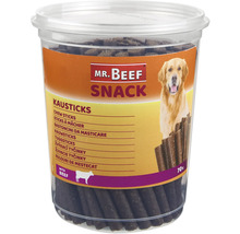 Mr. Beef Snack tugsticks för hundar i behållare