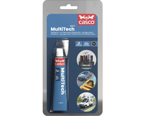 Lim & fogmassa CASCO Multitch mini svart 40 ml