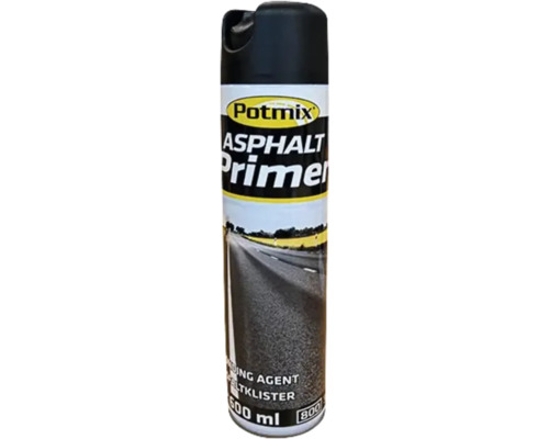 Potmix Asfaltprimer i en 600 milliliters sprayburk