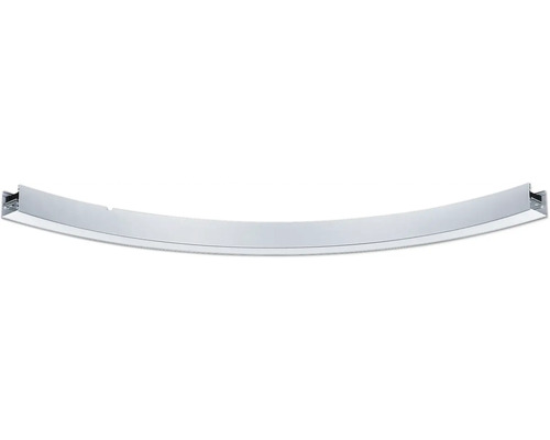 Ljuslist PAULMANN Linion kurva 3000K krom matt Böjd duschdraperiskena för takmontering.