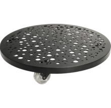 Växtrullare av metall med hjul